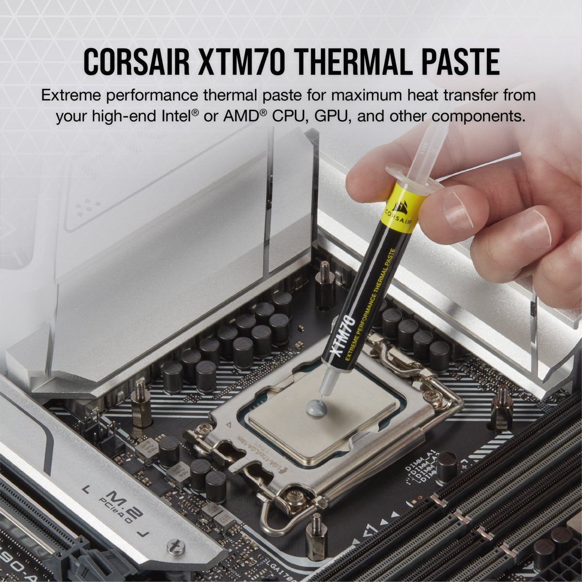 EAN 0840006692379 - Corsair XTM70 compuesto disipador de calor Pasta térmica 3 g imagen 2