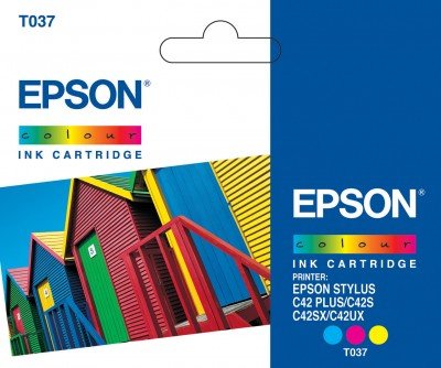 Cartucho Original Epson T037040 Tricolor - C13t037040 Ml-25pag-150