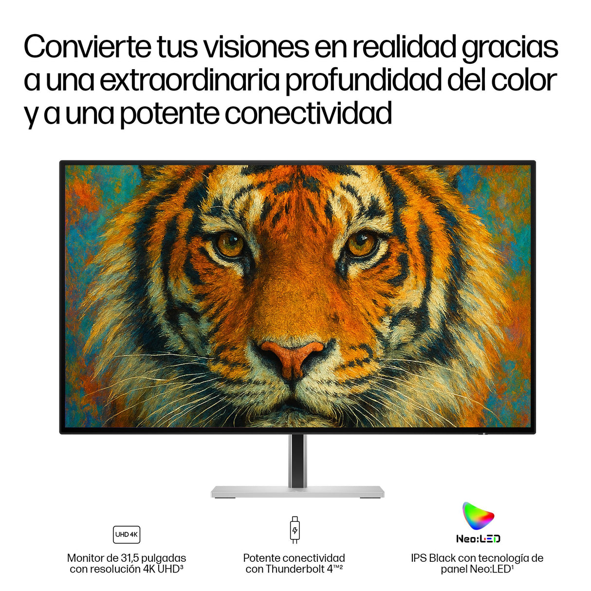 EAN 0198990309705 - HP Series 7 Pro 31.5 inch 4K Thunderbolt 4 Docking Monitor - 732xk pantalla para PC 80 cm (31.5") 3840 x imagen 13