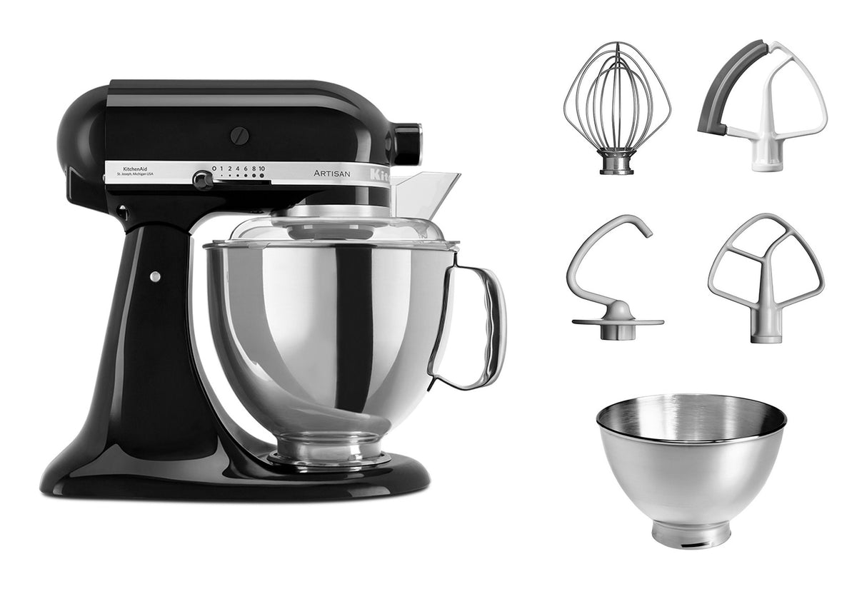 EAN 5413184120634 - KitchenAid Artisan Batidora de varillas 300 W Negro imagen 2