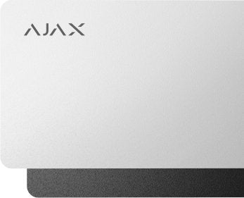 Ajax Ajax-Pass-Wh-03u Ajax Pass. Tarjeta Desfire® Compatible Con Keypad Plus. Color Blanco. Pack De 3ud