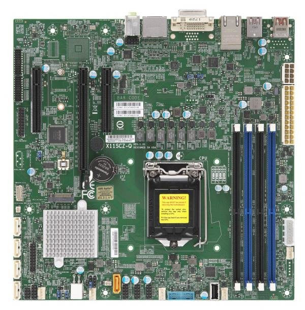 Supermicro Placa Base X11scz-Q Micro-Atx Socket 1151 Single