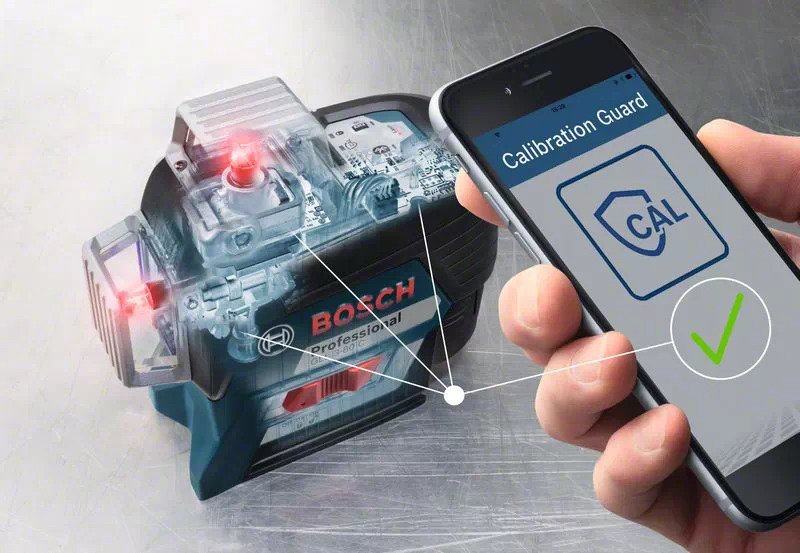 EAN 3165140888301 - Bosch GLL 3-80 C Professional Nivel de línea 30 m 630 - 650 nm (< 10 mW) imagen 3
