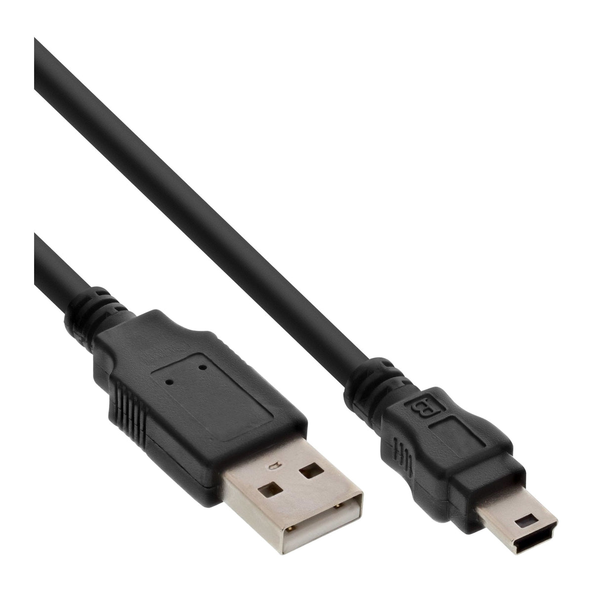 Inline Usb 2.0 Mini Cable Tipo A Macho A Mini-B Macho 5pin Negro 1m