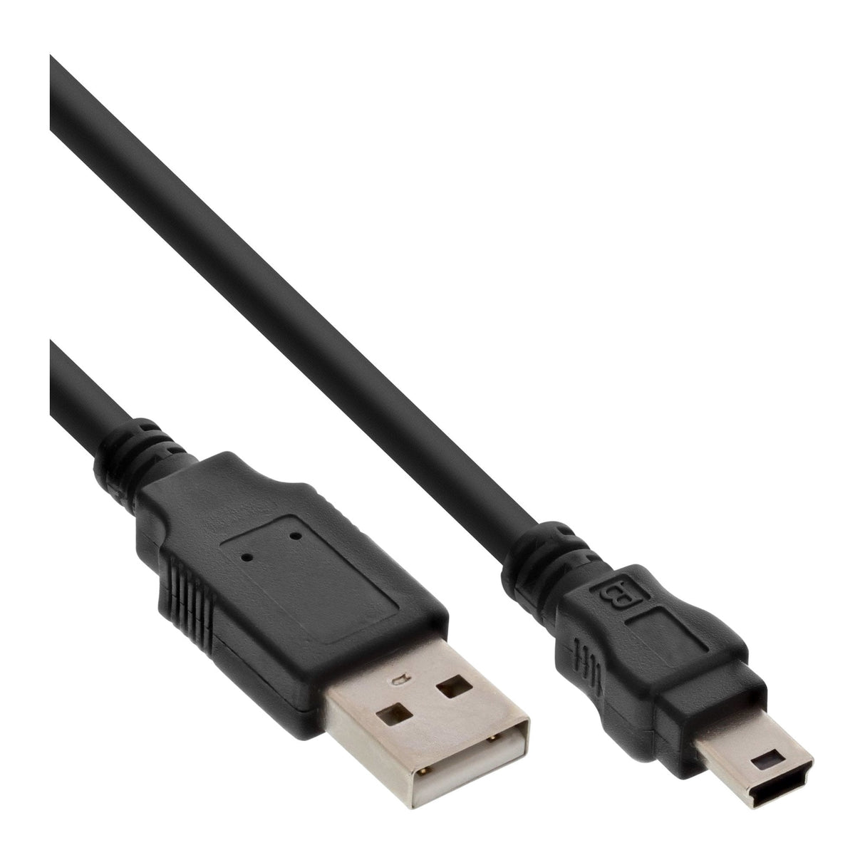 Inline Usb 2.0 Cable Tipo A Macho A Mini B Macho 5 Pines Negro 5m