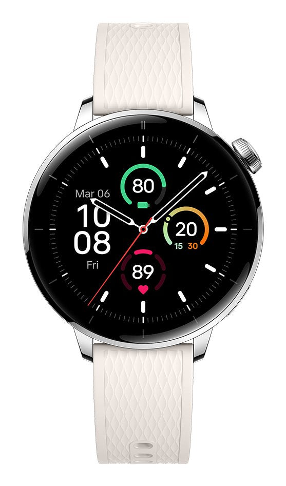 EAN 6921815628996 - OnePlus Watch 3 43mm 3,35 cm (1.32") AMOLED Digital 466 x 466 Pixeles Pantalla táctil Plata Wifi GPS (sat imagen 1