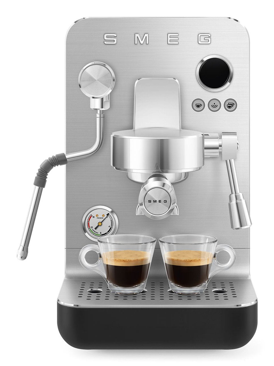 Cafetera Smeg Espresso Colección Negra Emc02blmeu