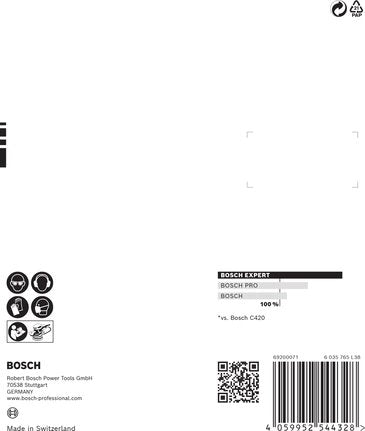 EAN 4059952544328 - Bosch 2 608 901 094 disco de afilar Madera Hoja lijadora imagen 8