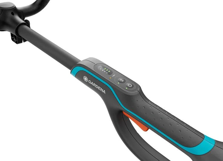 Cortacésped Inalámbrico Gardena Powertrim 30/18v P4a Gris/Turquesa, Batería Li-Ion 4ah, Power For All Alliance 14703-20