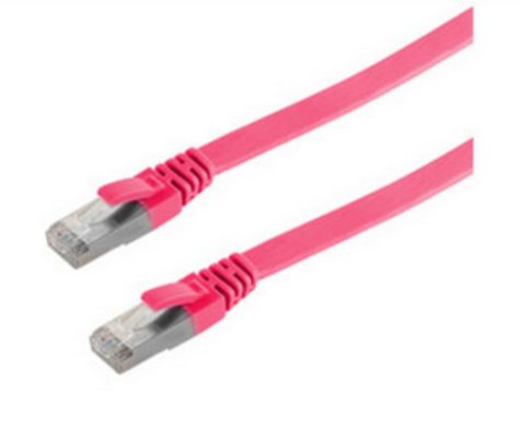 S-Conn Bs75511-Sl0.5m Cable De Red Magenta 0,5 M Cat7 U/Ftp (Stp)