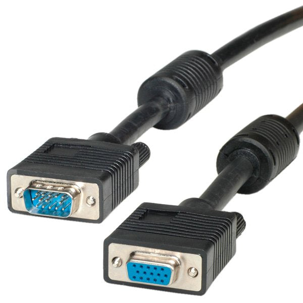 Roline 11.04.5360 Cable Vga 10 M Vga (D-Sub) Negro
