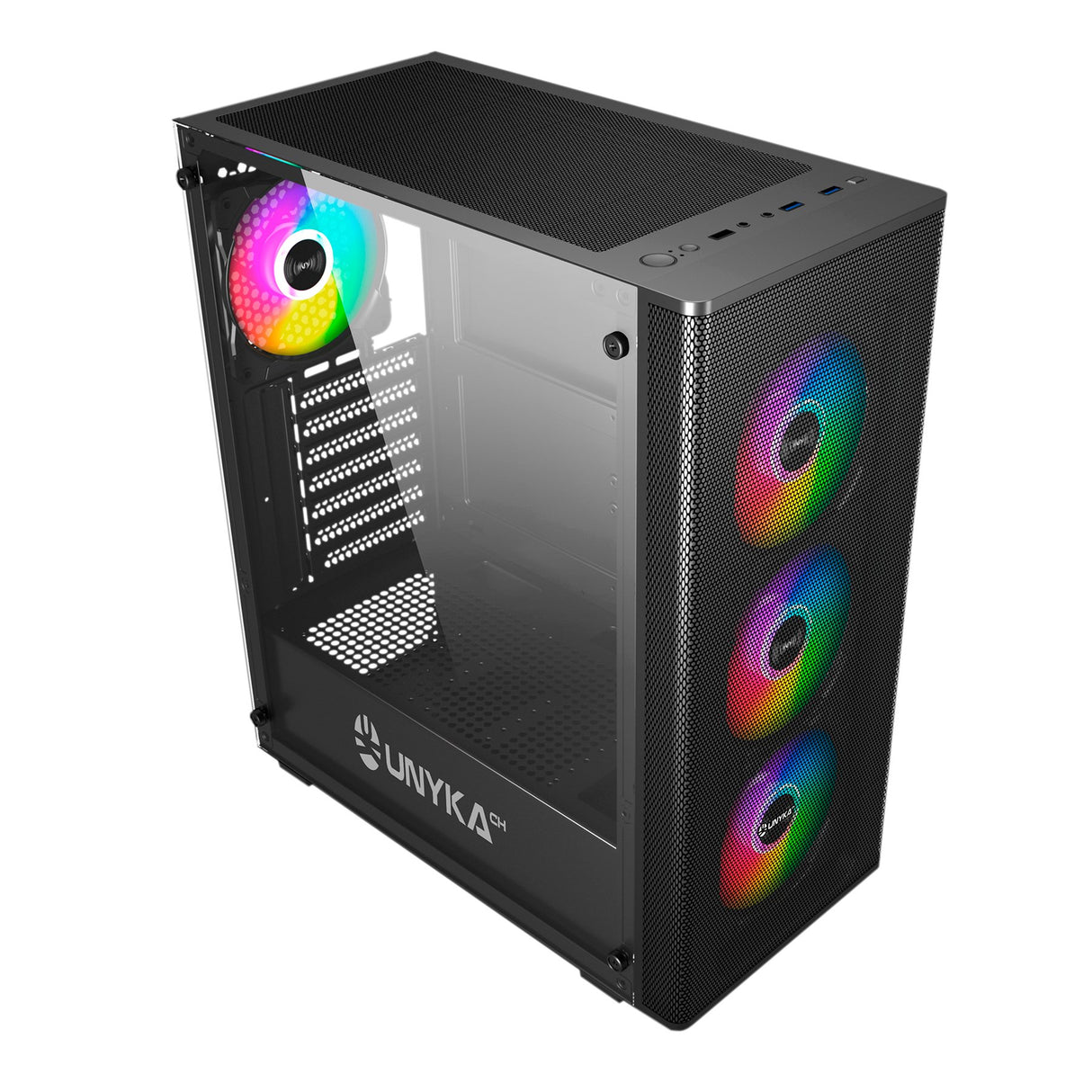 EAN 6974560221158 - UNYKAch Gaming Mir 100 Escritorio Negro, Transparente imagen 4