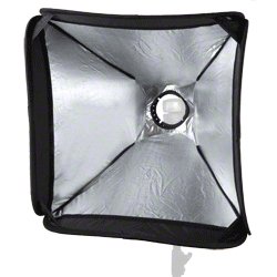 Walimex Magic Softbox Para Flashes De Sistema, 60x60 Cm