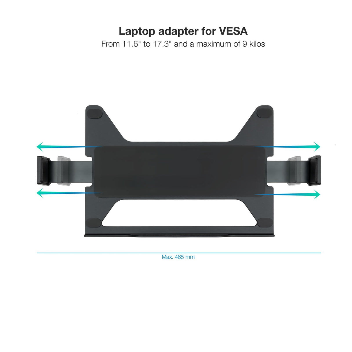Tooq Soporte/Adaptador De Portátil Para Vesa - Negro