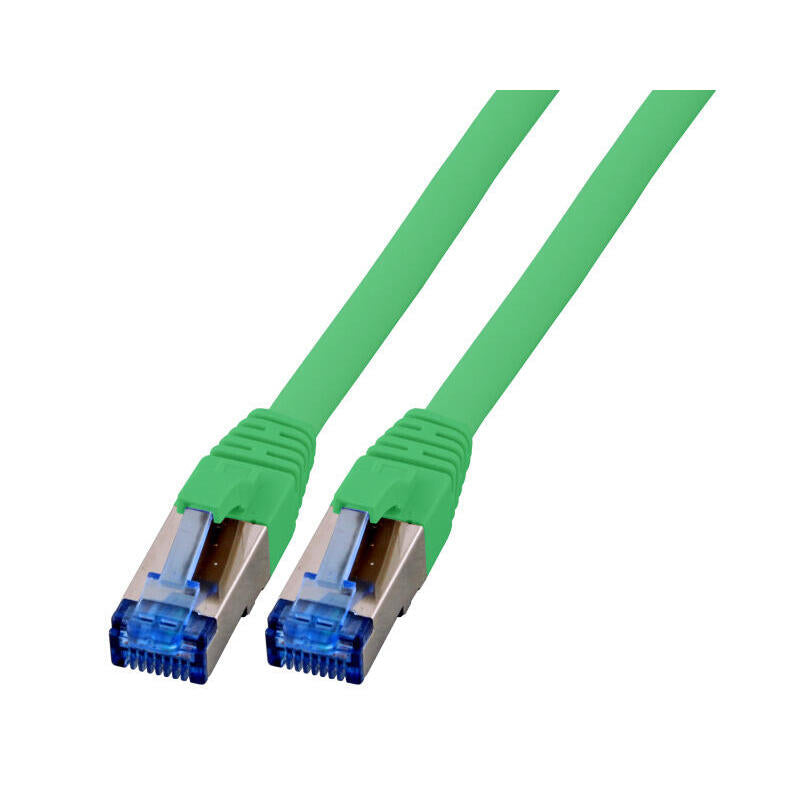 Efb Rj45 Patchk. S Ftp Cat.6a Cat7 Tpe Superflex 5.00m Grün