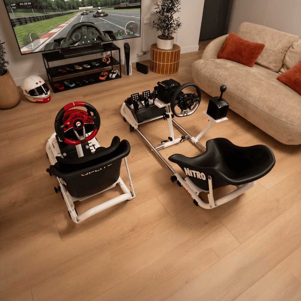 Oplite Nitrokart - Schalthebel- & Handbremshalter V2 Black Retail