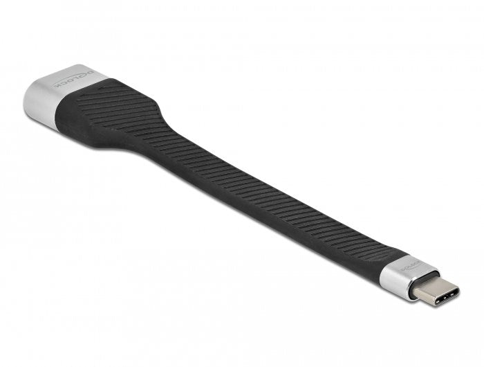 Adaptador Cable Plano Fpc De Delock Usb Type-C A Hdmi (Dp Alt Mode) 4k 60 Hz 14 Cm