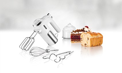 Batidora De Mano Unold 3 En 1 Blanco Acero Inoxidable, 450 Vatios 78710