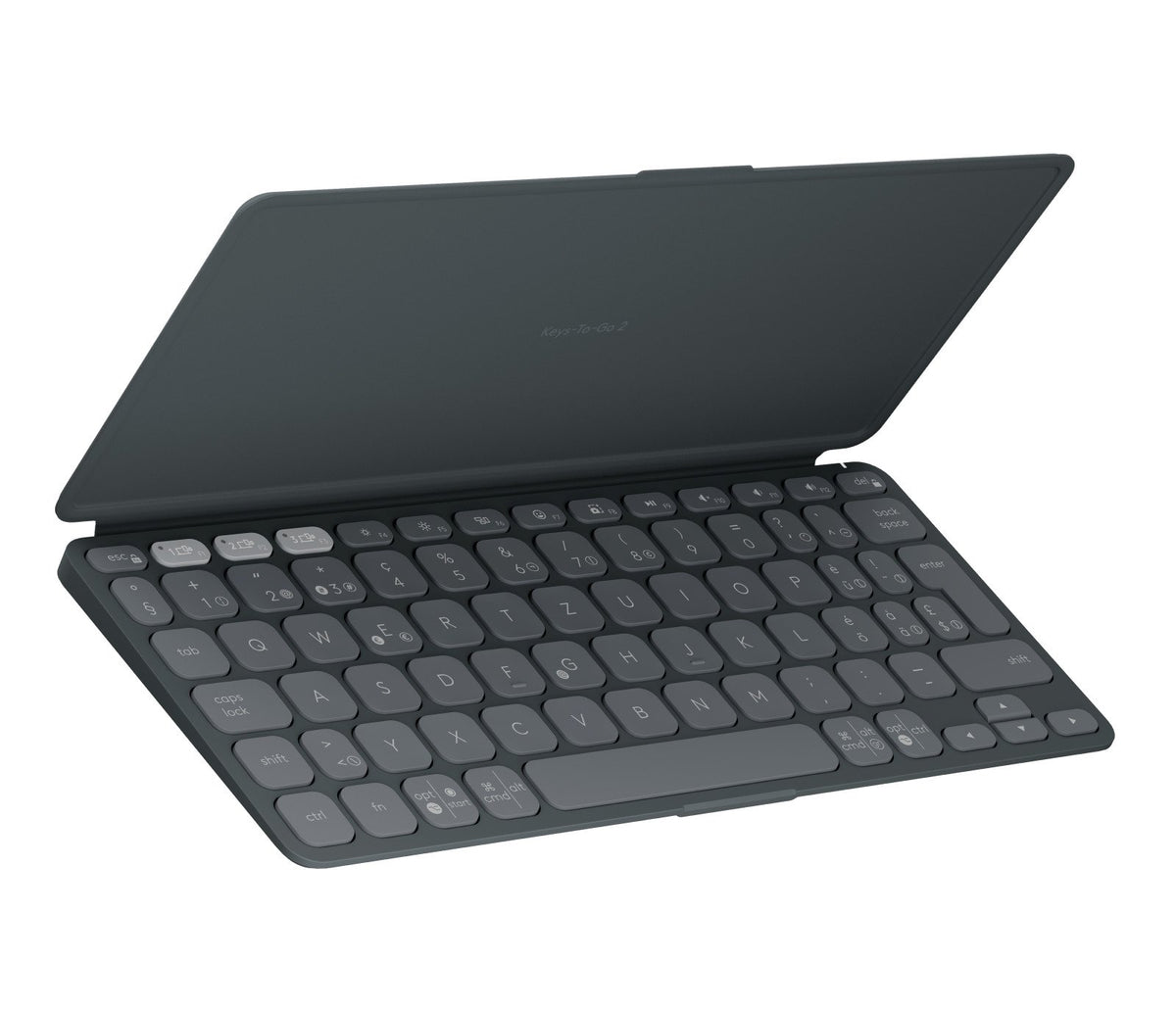 EAN 5099206125766 - Logitech Keys-To-Go 2 QWERTZ Suizo Bluetooth Grafito imagen 2