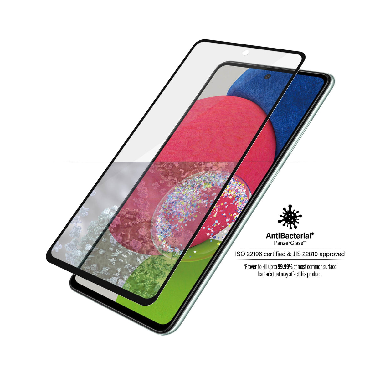Panzerglass Samsung Galaxy A52/ A52 5g Edge-To-Edge Anti-Bacterial