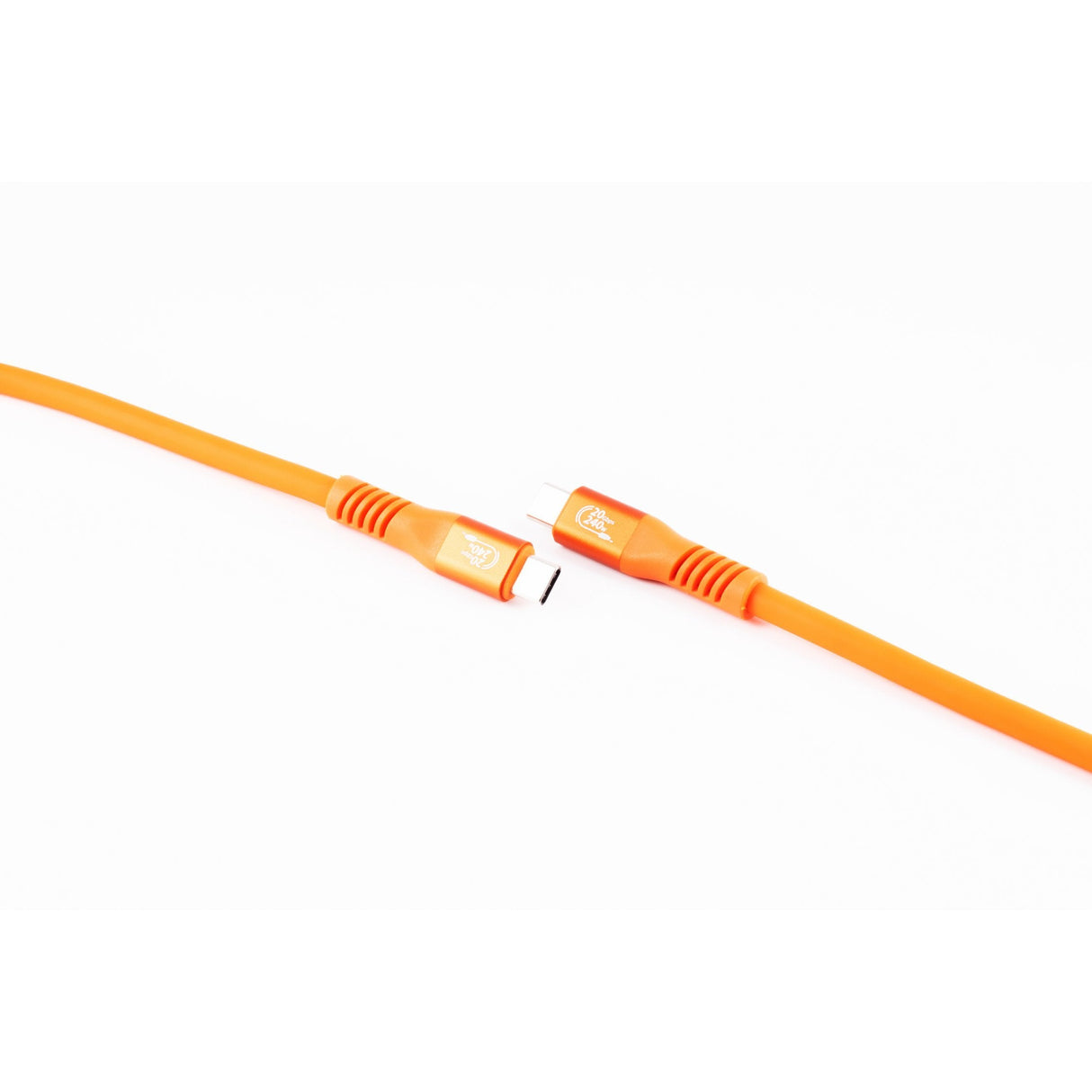 Shiverpeaks Usb-C Ladecable 3.2, 240w, Naranja, 0,25m