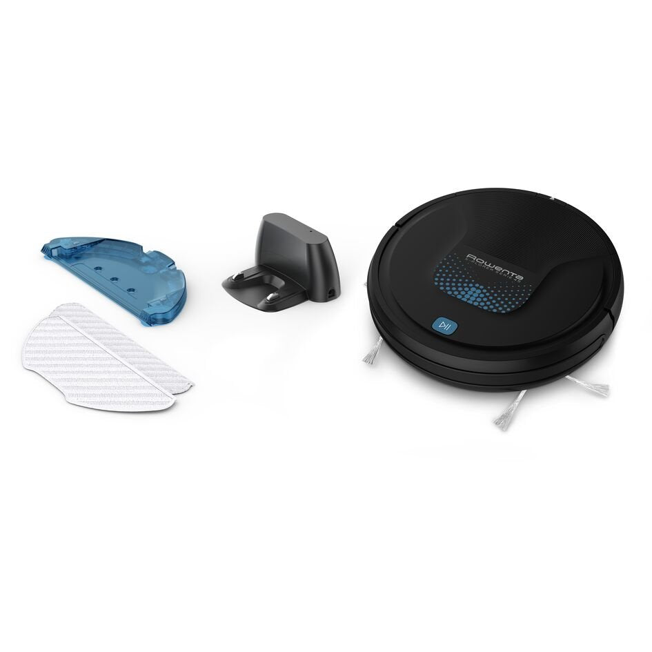 Robot Aspirador Rowenta Explorer Serie 45 Rr8275wh Friegasuelos Autonomía 2.5h