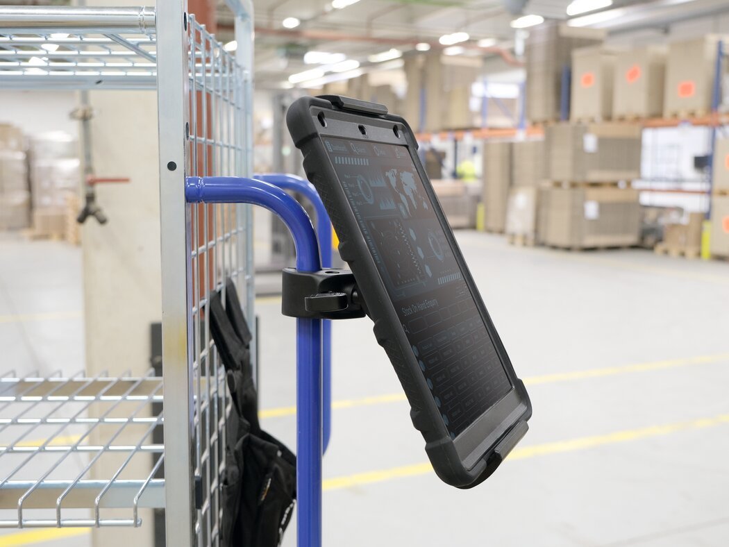 Durable Tablethalterung Tough Clamp 7-13'' -23mm Negro