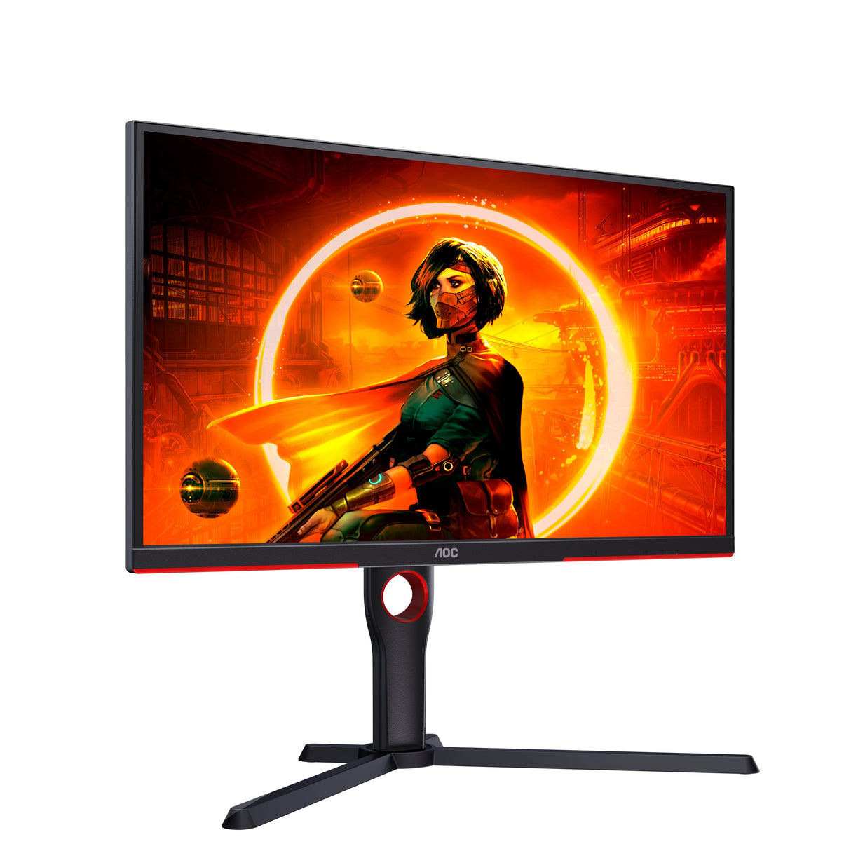 EAN 4038986140911 - AOC G3 25G3ZM/BK pantalla para PC 62,2 cm (24.5") 1920 x 1080 Pixeles Full HD Negro, Rojo imagen 5