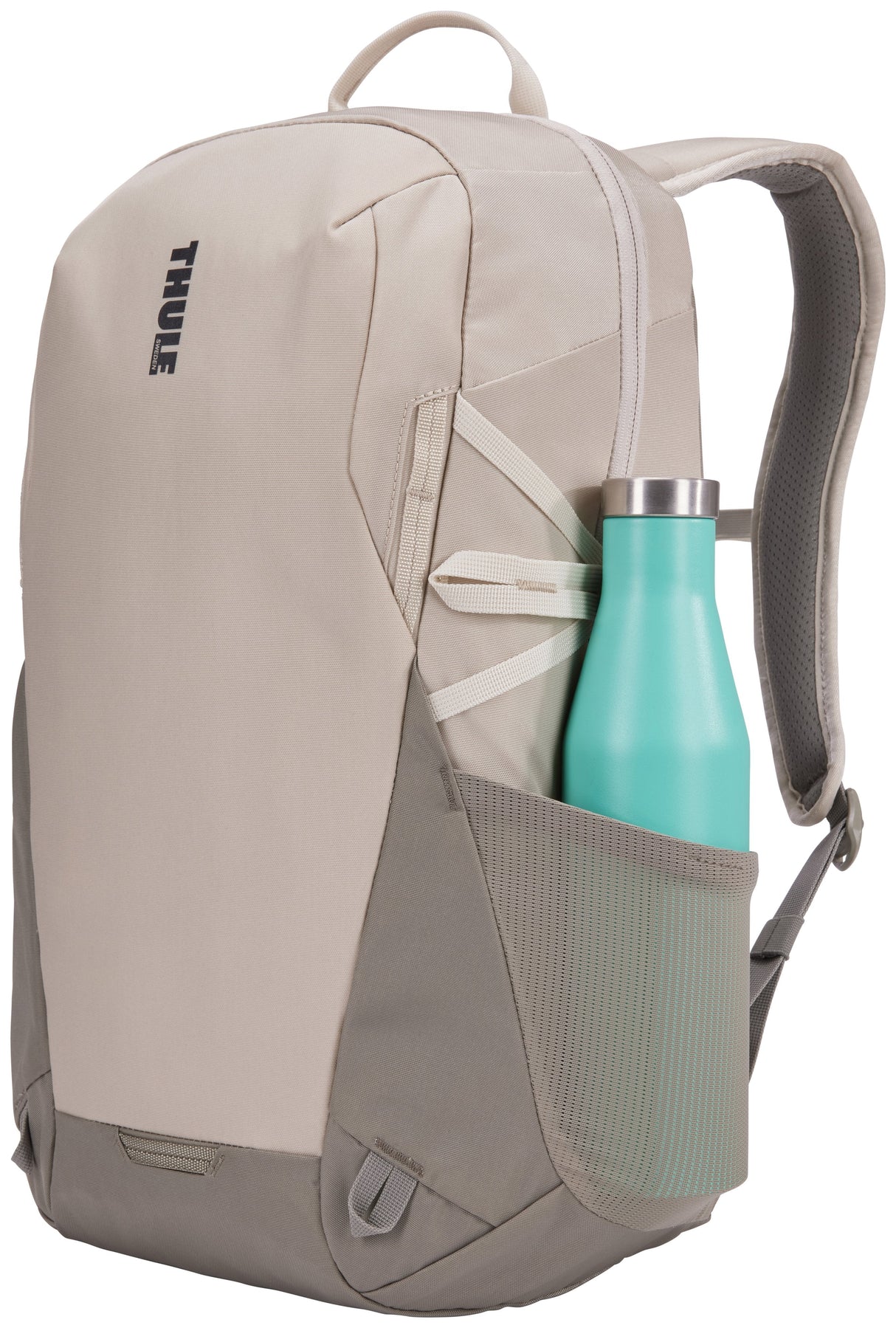 Thule Enroute Tebp4116 - Pelican/Vetiver Mochila Mochila Informal Gris, Blanco Nylon Beige, Ciudad, 39,6 Cm (15.6"), Compartimento Del Portátil, Nylon