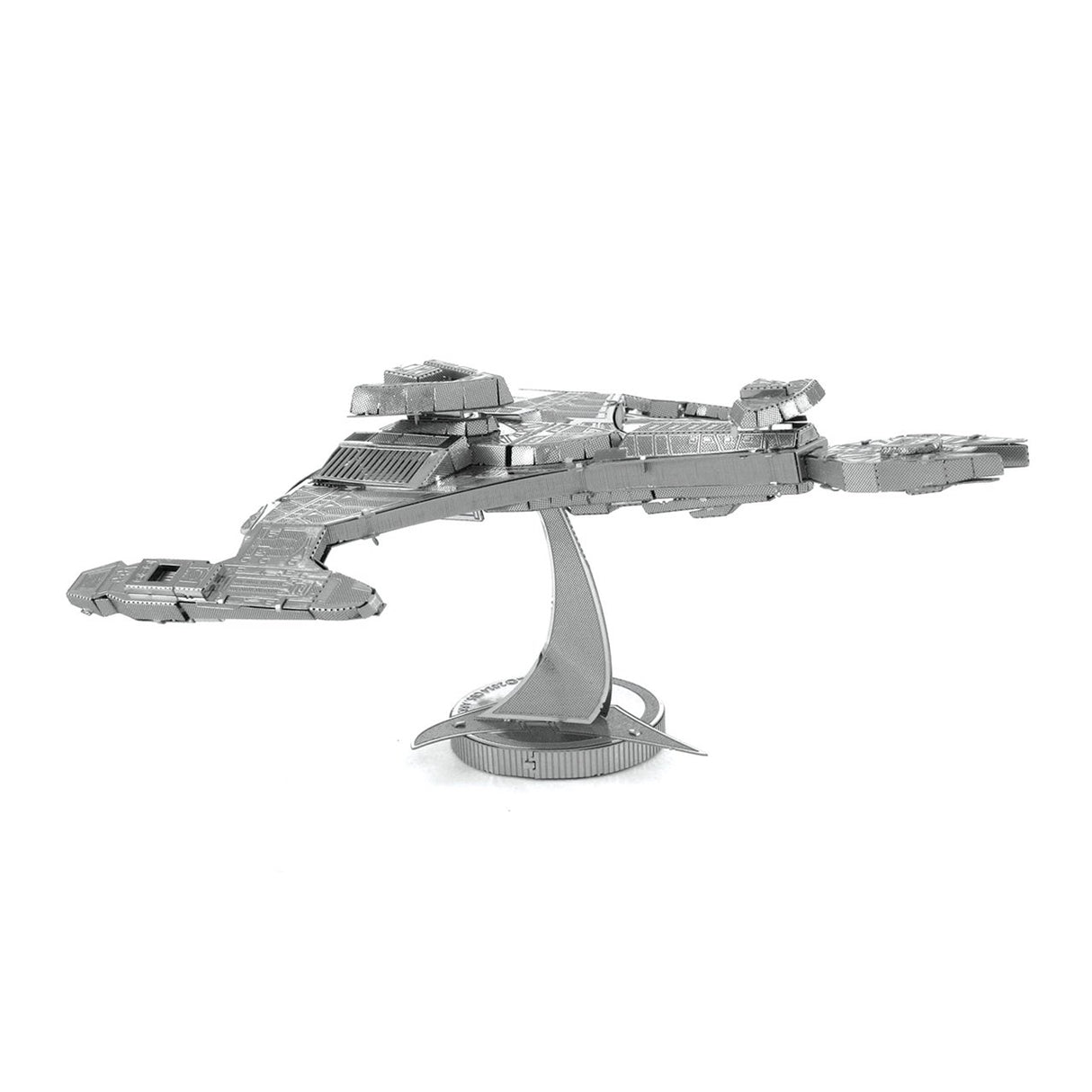 EAN 0032309012835 - Metal Earth Klingon Vorcha Maqueta de transbordador Kit de montaje imagen 2