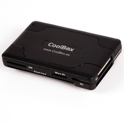 EAN 8437013799287 - CoolBox CRE-065 lector de tarjeta USB 2.0 Negroimagen 1)