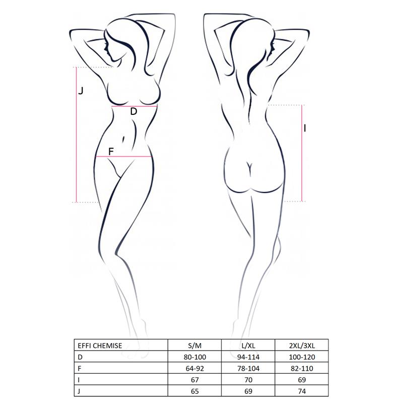 Effi Chemise Blanco Talla (Interno):S/M