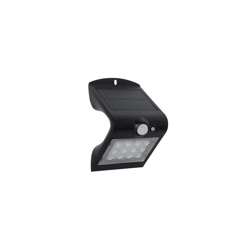 Elbat Aplique Led Solar Doble Iluminacion 1.5w - 220lm - Luz Fria 6000k - Luz Calidad 3000k - Sensor De Movimiento
