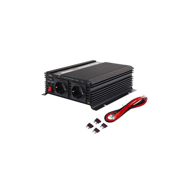 Elbat Convertidor De Corriente 1000w - Negro
