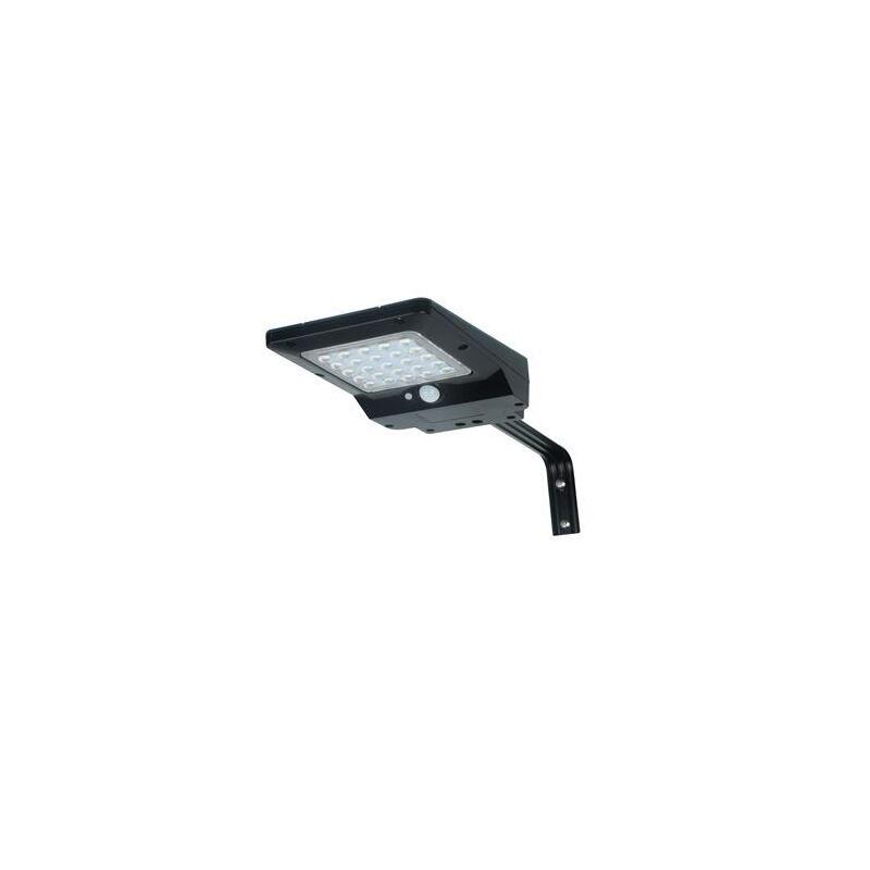 Elbat Foco Led Solar 4w - 400lm - Luz Fria 6000k - Sensor De Movimiento - Panel Solar 2.3w - Para Pared O Poste