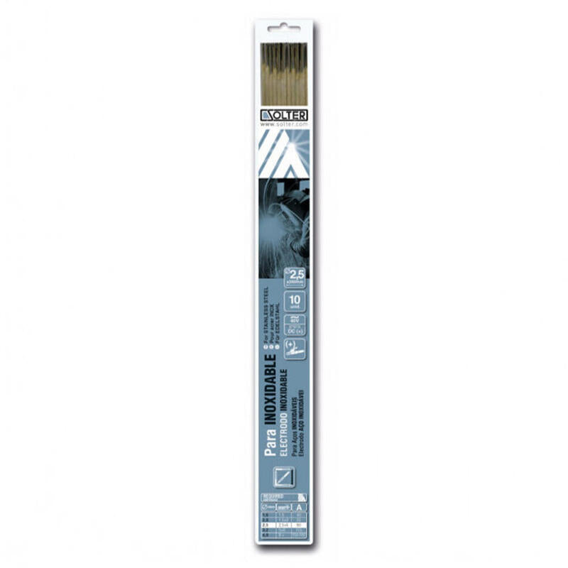 Electrodo Inox E316l Ø2mm (Blister 10 Unid.) Solter