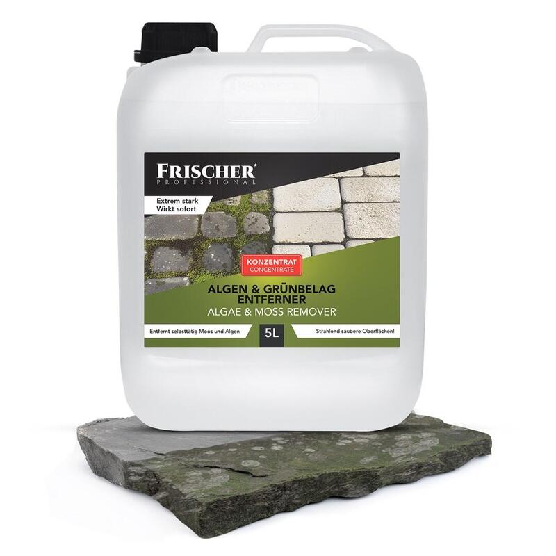 Eliminador De Musgo, Algas Y Crecimiento Verde Frischer 5l