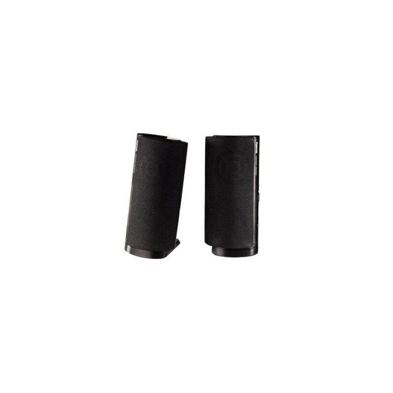 Embalaje Dañado/Desprecintado (Km0) Altavoces 2.0 Hama Jack 3.5mm Alimentado Por Usb Entrada Para Auriculares Control De Volumenc