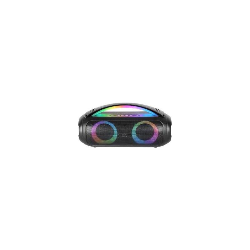 Embalaje Dañado/Desprecintado (Km0) Altavoz Bluetooth Portable Mars Gaming Mspulsew Negro 50w Ultrabass Rgb Bat. 8h Bt Usb Aux Fm