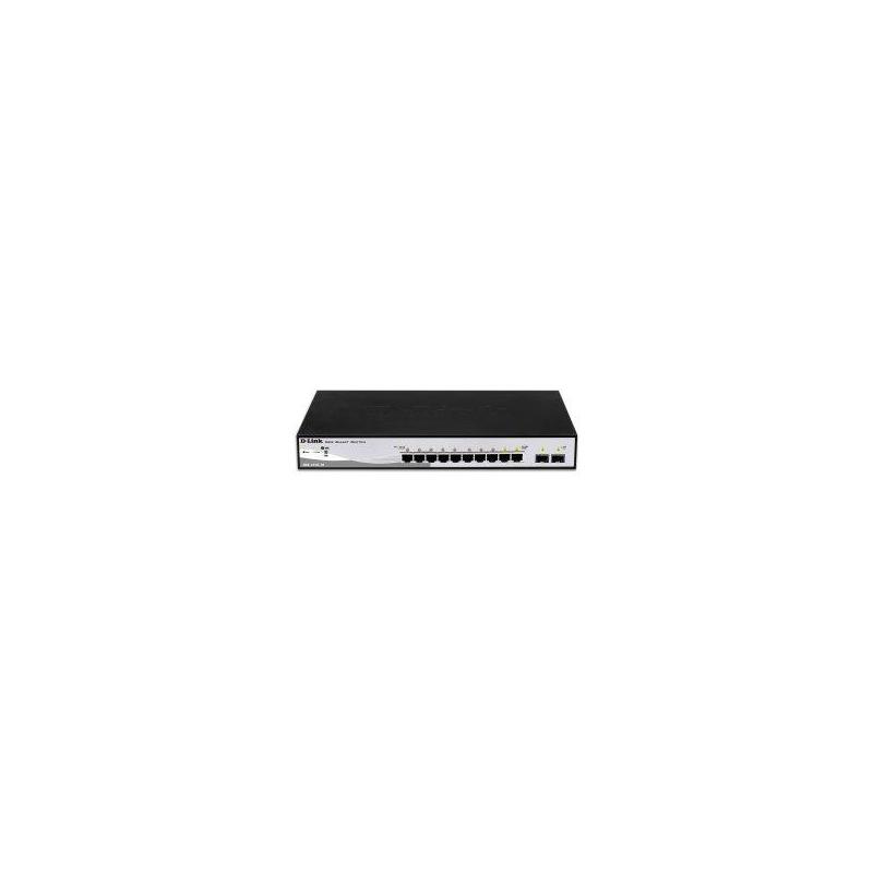 Embalaje Dañado/Desprecintado (Km0) Switch Semigestionable D-Link Dgs-1210-10/E 8p Giga + 2p Giga Combo Rack Cash30