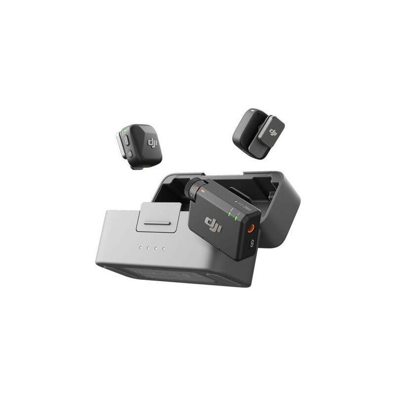 Embalaje Deteriorado - Dji Microphone Mic Mini (2tx + 1rx + Charging Case) Wireless Set Black Eu (Cp.Rn.00000433.01) - Only Box Damage 6941565991454-D