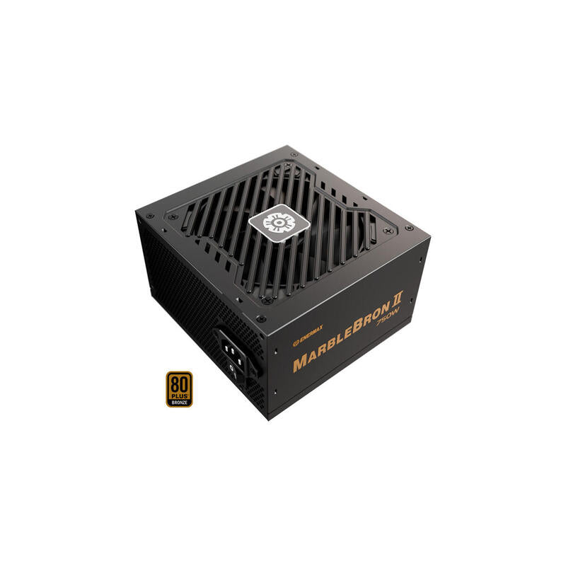 Enermax Marblebron Ii 750w, Fuente De Alimentación Para Pc Negro, 1x Gpu De Alta Potencia De 12 Pines, 4x Pcie, Gestión De Cables, 750 Vatios Emb750ewt-Mac