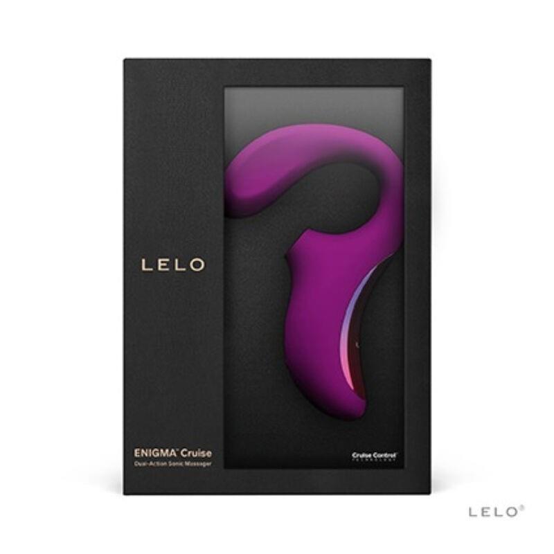 Lelo - Enigma Cruise Masajeador Sonico Doble Estimulacion Morado