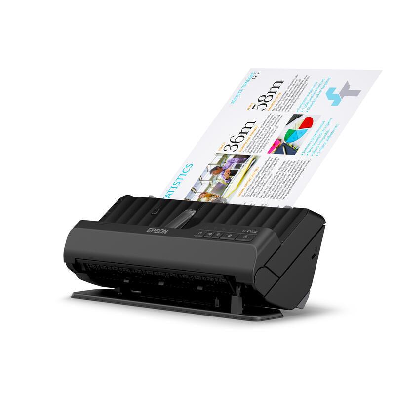 Epson Es-C320w Escáner De Alimentación En Hoja A Dos Caras A4/Legal 600 Ppp X 600 Ppp