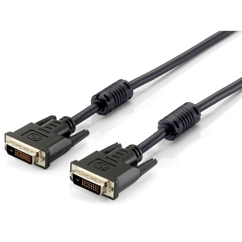 Equip Cable Dvi Dual Link M/M Negro 1.80m 118932