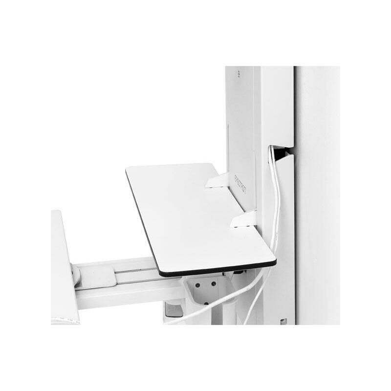 Ergotron Styleview Vertical Lift Patient Room Kit De Montaje De La Pantalla / Teclado (Vertical) De Pie-Sentado Instalable En Pared Hasta 24 Pulgadas Blanco