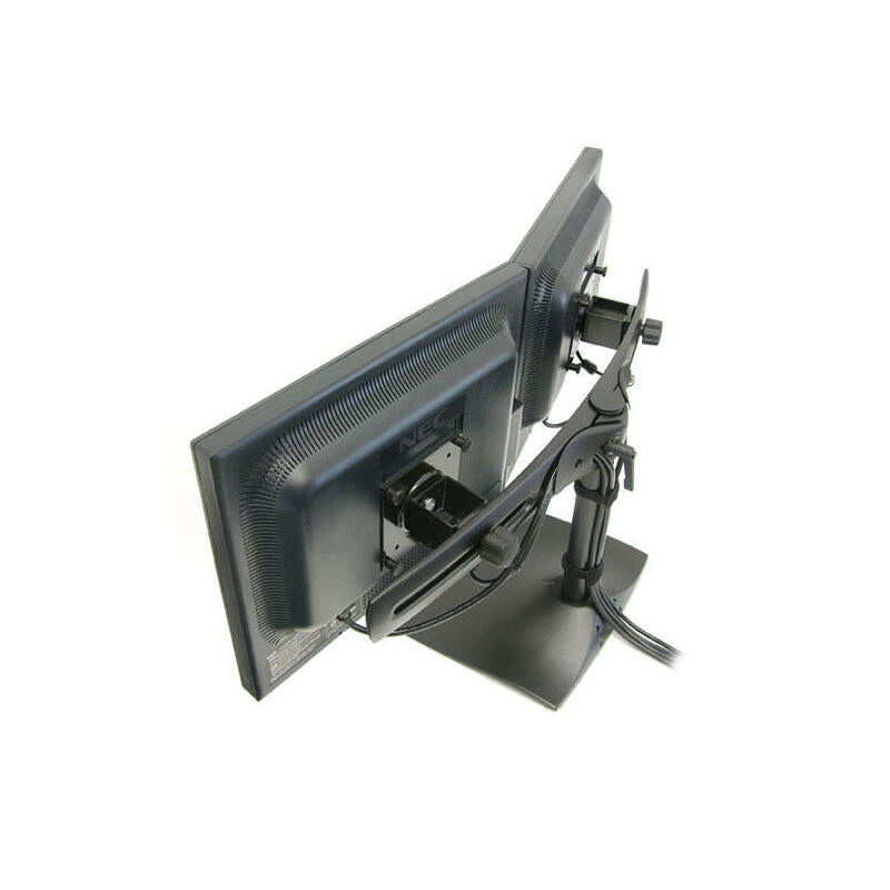 Ergotron Soporte De Escritorio Para Dos Monitores Ds100, Base 33-322-200