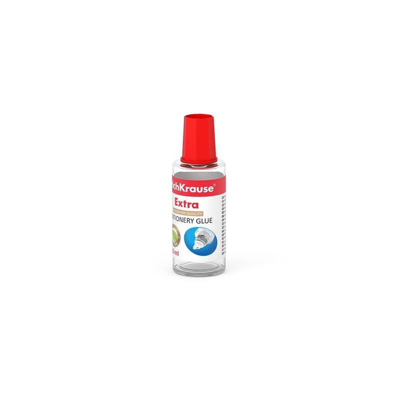 Erichkrause Pegamento - 30 Ml - Alta Capacidad Adhesiva - Aplicador De Plastico - Transparente