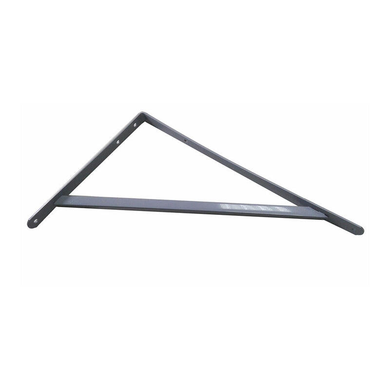 Escuadra De Acero Gris Plata Fortex 33x50cm