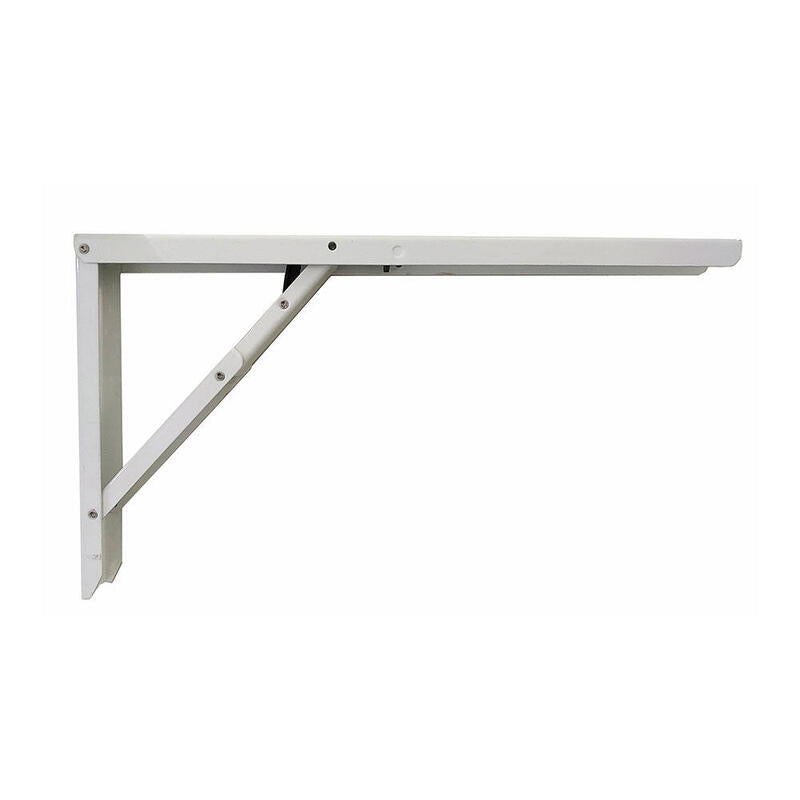 Escuadra De Acero Plegable Abat-Table Blanco 30x52cm